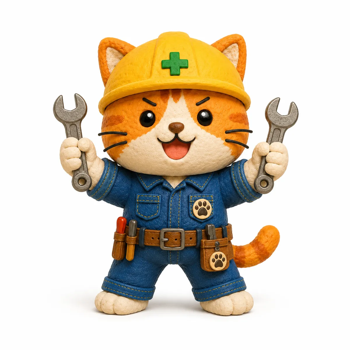 仕事・現場のねこ丸くん