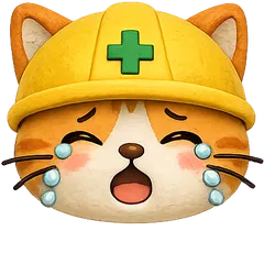 ねこ丸くんアイコン（泣き顔）