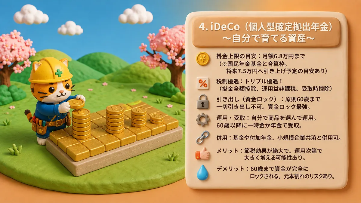 iDeCo:自分で育てる資産
